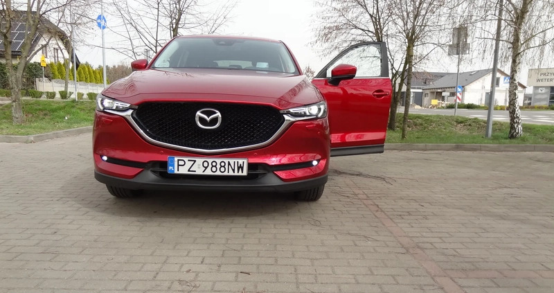Mazda CX-5 cena 89900 przebieg: 83000, rok produkcji 2017 z Mosina małe 407